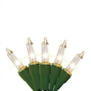 100-Bulb White Holiday String Lights, 20 ft - Perfect for Outdoor Festive Decorations Christmas Gift