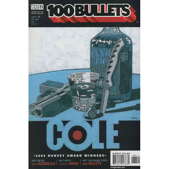 100 Bullets #38 VF ; DC/Vertigo Comic Book