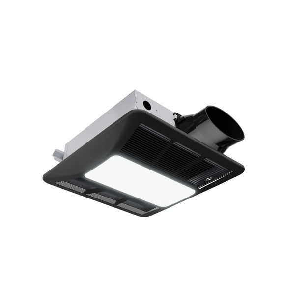 Summers Series 100 CFM Ceiling Mount Bathroom Exhaust Fan with Brilliant LED Light, Humidity Sensor Activation