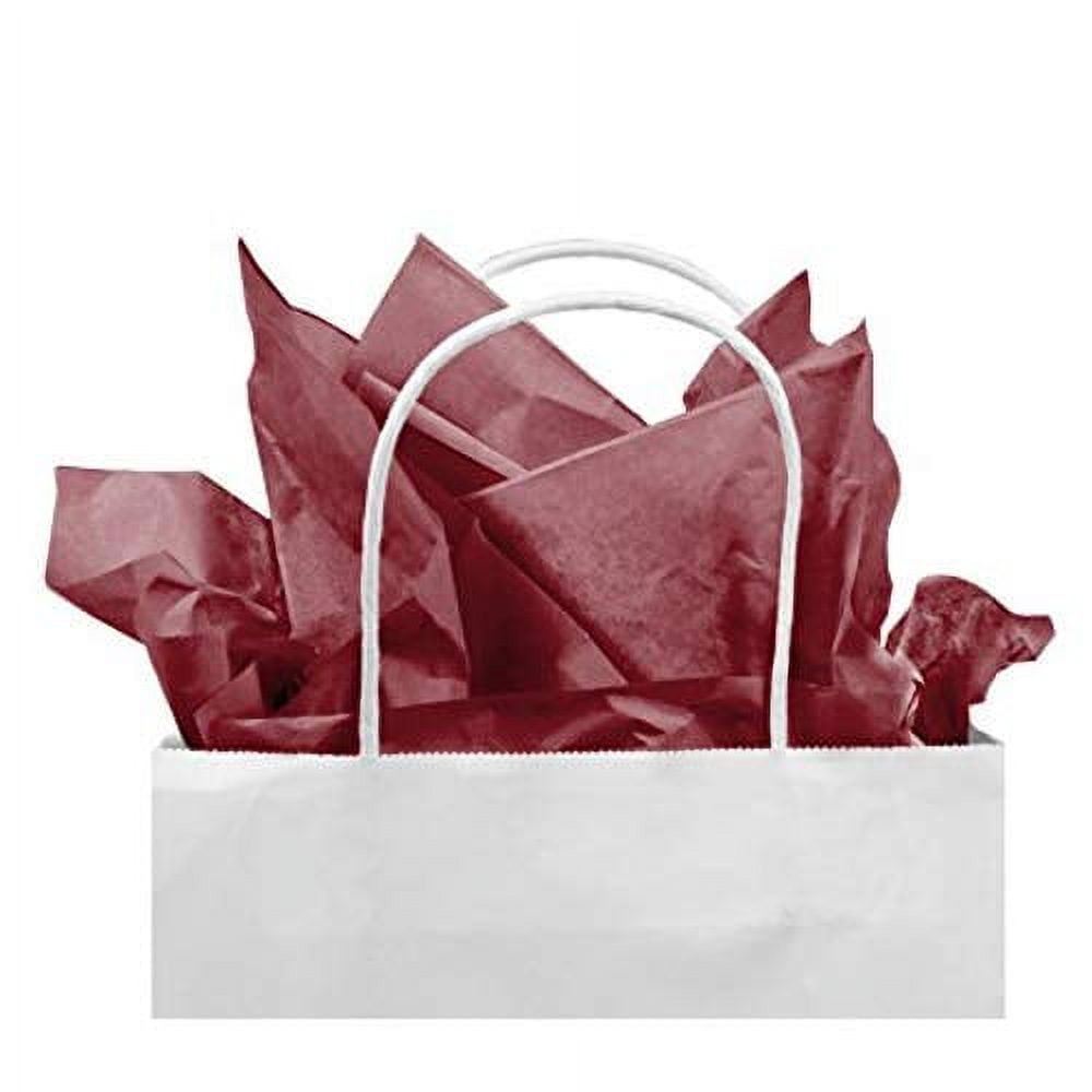 Uxcell Gift Wrap Tissue Paper Burgundy 20 inch x 26 inch for Gift Bags, Wedding, Party, Favor Decor, DIY Crafts 20 Sheets, Red