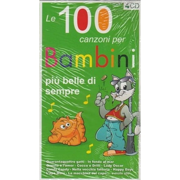 Compilation 100 Canzoni Per Bambini Piu' Belle (CD)