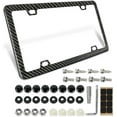 100 Carbon Fiber License Plate Frames For Us Car License Plate Frame
