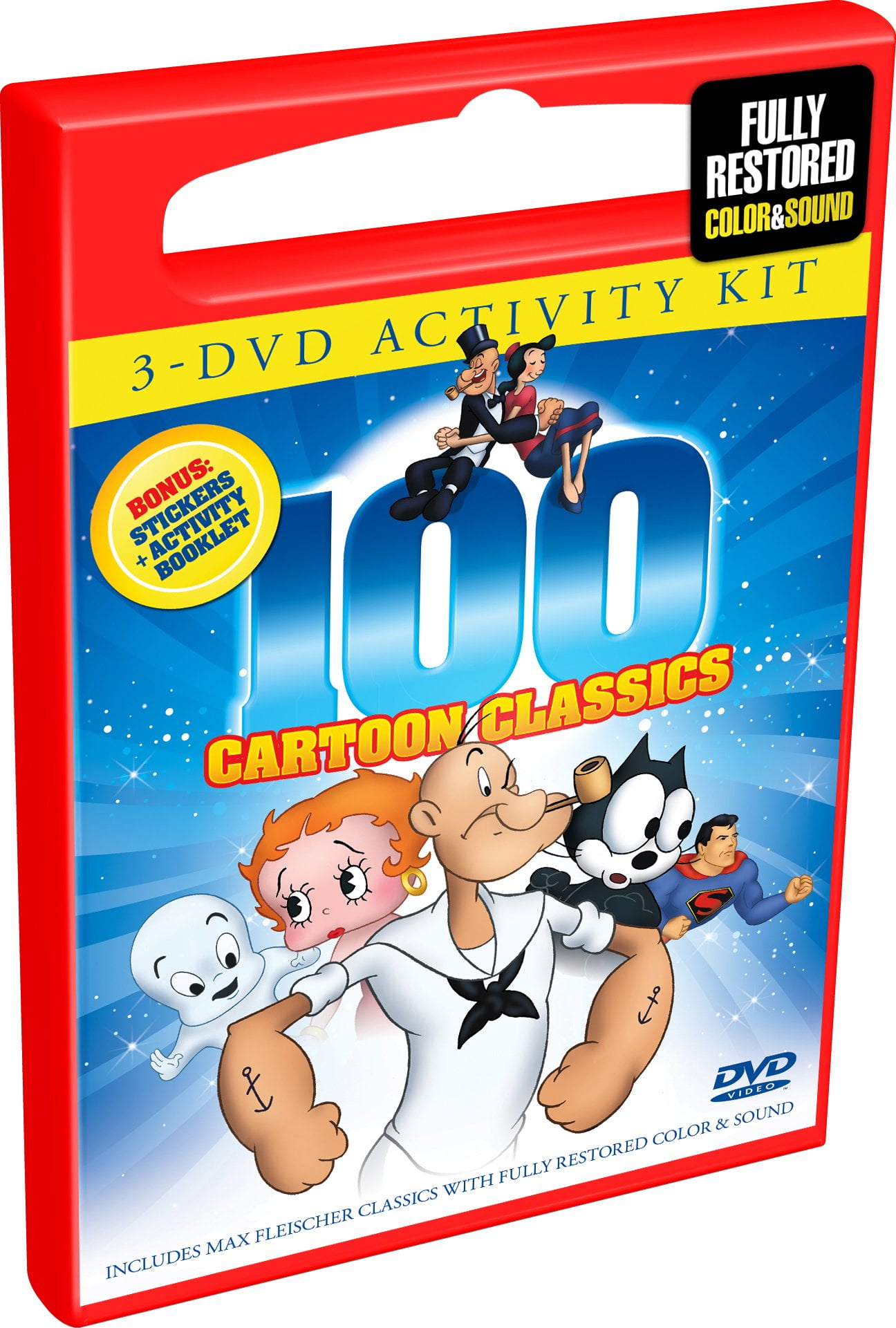 100 Cartoon Classics (DVD) - Walmart.com
