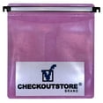 thumbnail image 1 of (100) CheckOutStore CD Double-sided Refill Plastic Hanging Sleeve (Pink), 1 of 1