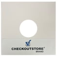 thumbnail image 1 of 100 CheckOutStore Cardboard Jackets Album Cover /w Hole for 12" LP Vinyl 33 RPM Records, 1 of 1
