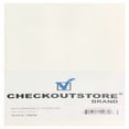 thumbnail image 1 of (100) CheckOutStore Cardboard Vinyl Record Jackets Cover No Hole - White (12" LP), 1 of 1