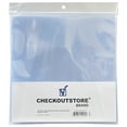 thumbnail image 1 of 100 CheckOutStore Clear Plastic OPP for 12" LP Vinyl Record Album Covers 5 Mil (Outer Sleeves), 1 of 2