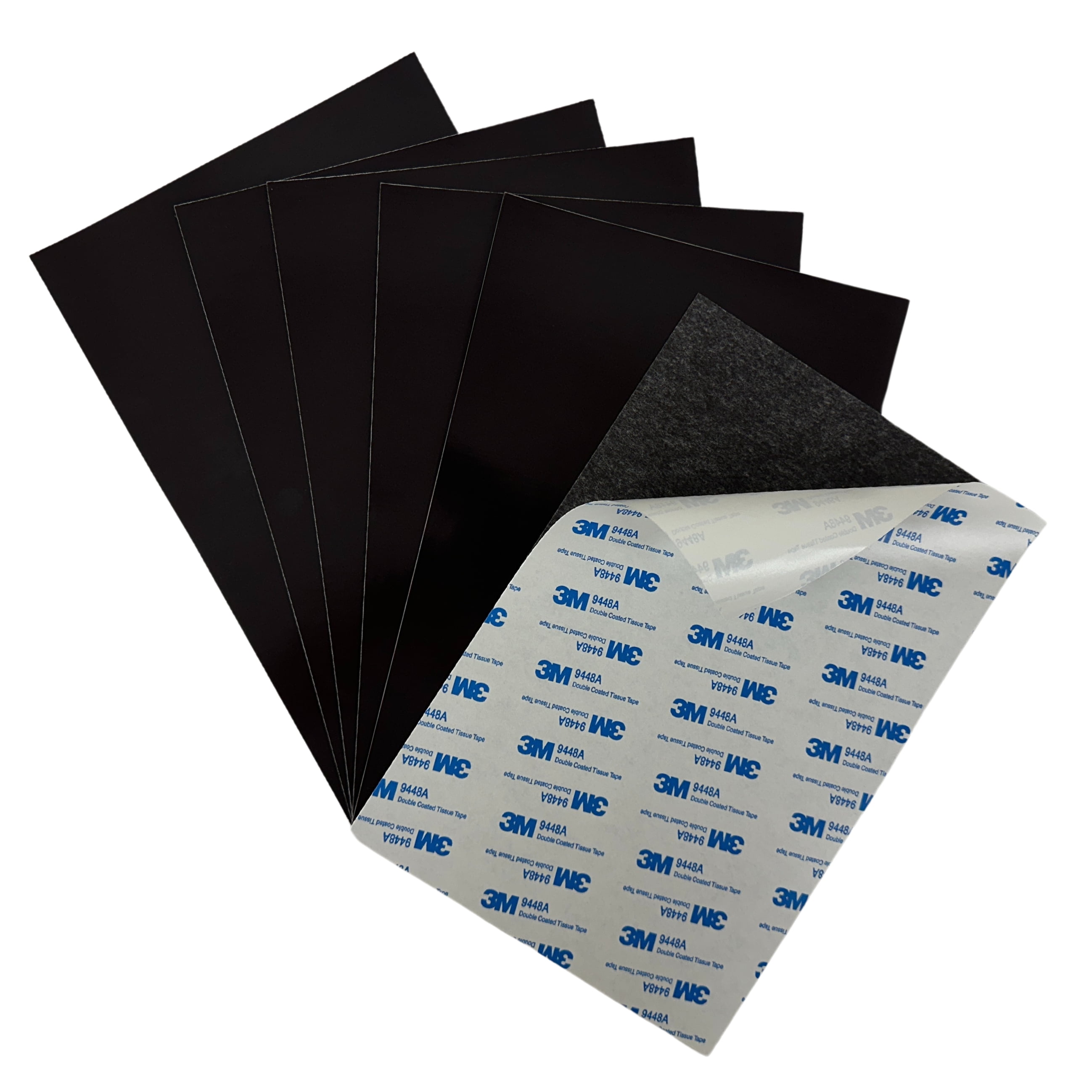 100 CheckOutStore Flexible Self Adhesive Magnetic Sheets 20 Mil (6 x 9)