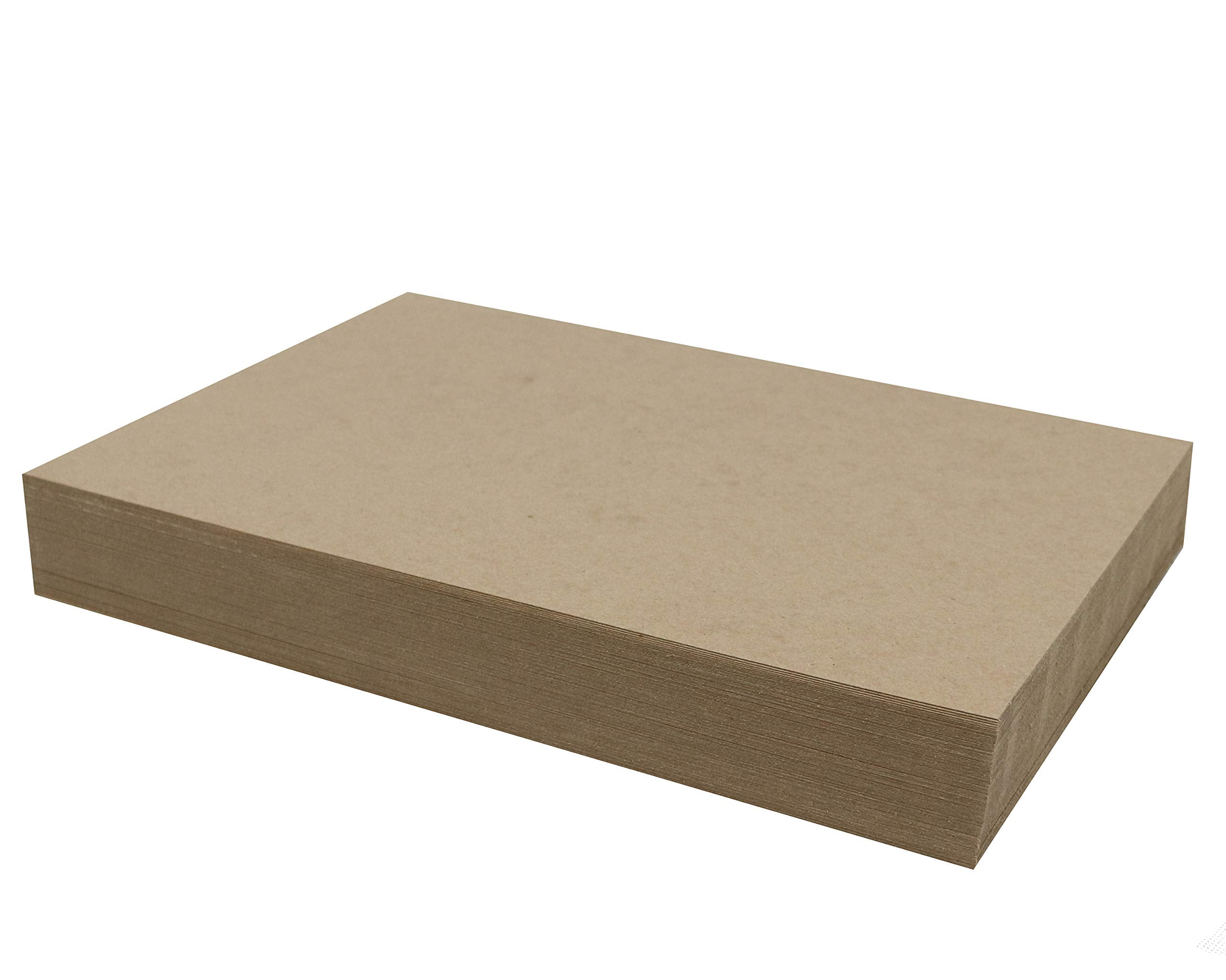 575 Sheets Chipboard 20pt - 4x6 Inches Brown Kraft Cardboard For Crafts & Packaging