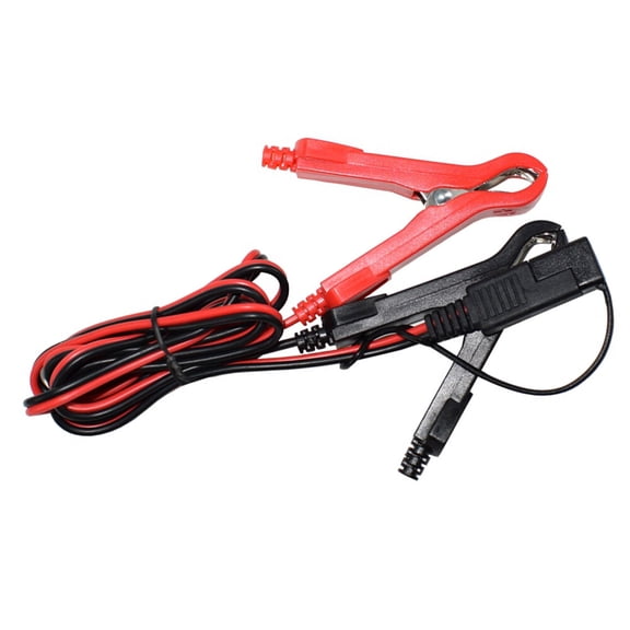 UKCOCO SAE Adapter for Motorcycle SAE to Alligator Clips Adapter Cable Multi PVC Charging Connecting Solar Panel 1Pcs