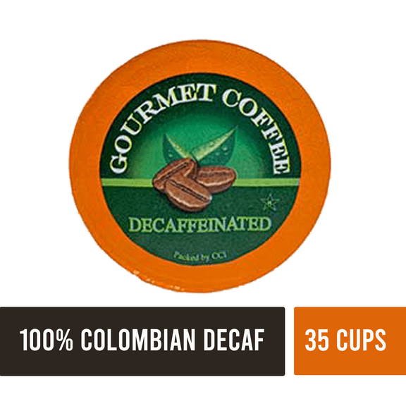 100% Colombian Decaf Single Serve Cups, 35 Count