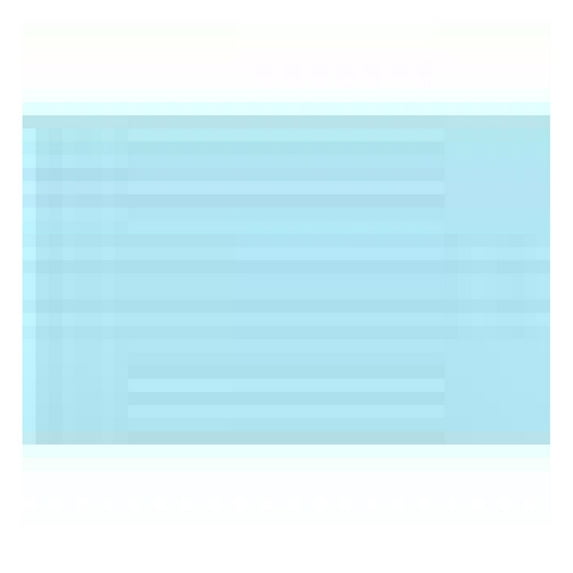 : 100 Color Cardstock 4" x 6" Index Cards, Light Blue, Lined Landscape Format