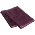 thumbnail image 1 of 100% Combed Cotton Pillowcases, 400 Thread Count, Standard, Solid, Plum, 1 of 1