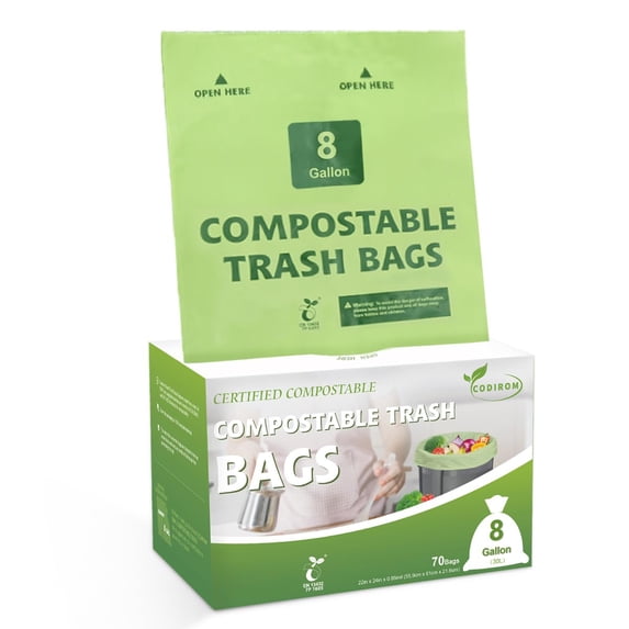 1 6 Gallon Trash Bags