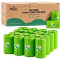 thumbnail image 1 of 100% Compostable Dog Poop Bags, Extra Wide, Vegetable-Based Large Poop Bags for Dogs, Biodegradable Waste Bags for Poo, Cat Litter, Diaper Sacks, Unscented, 240 Counts, 1 of 4