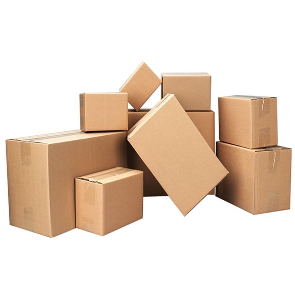100 Corrugated Paper Boxes 6x4x4"(15.2*10*10cm)