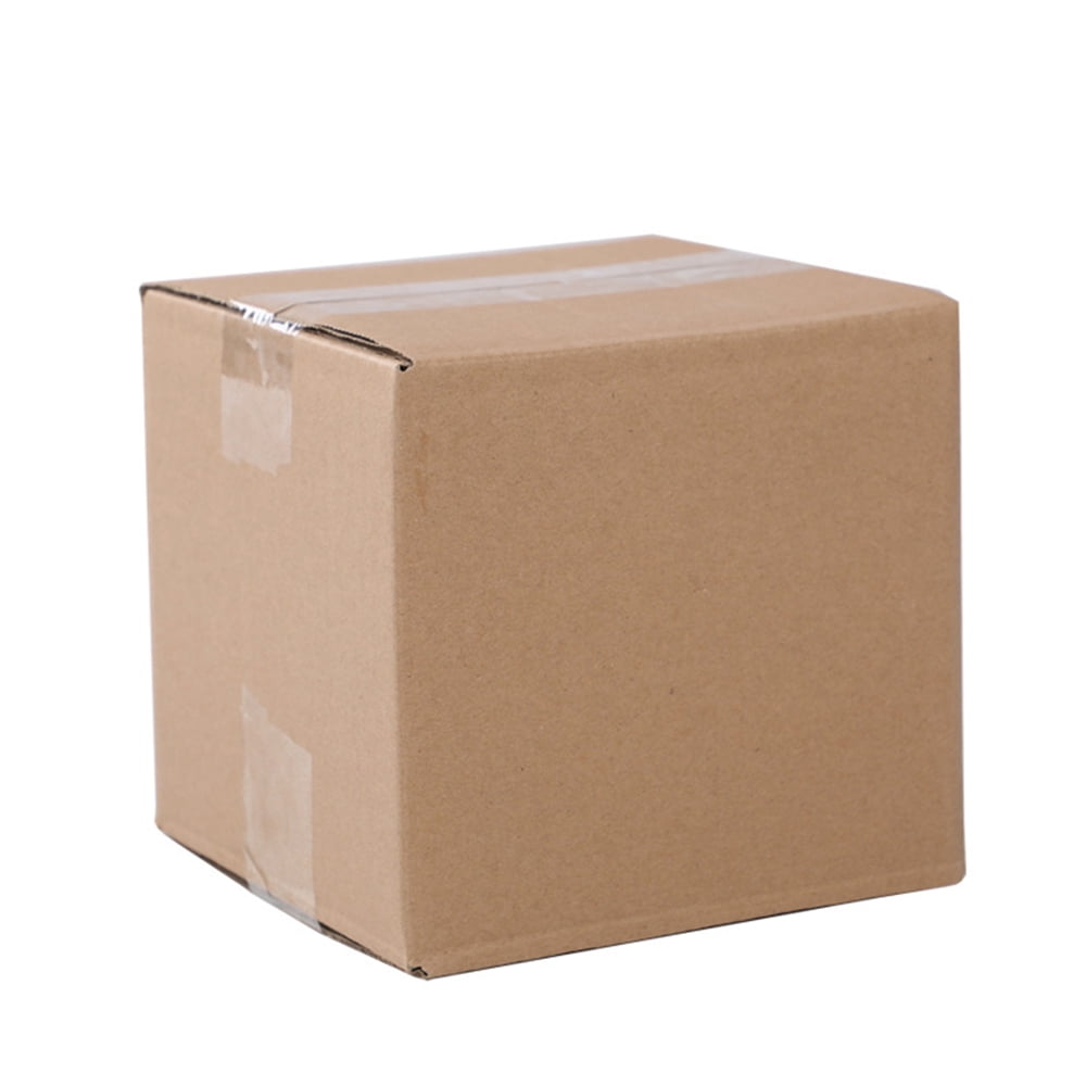 100 Corrugated Paper Boxes 6x6x6"（15.2*15.2*15.2cm）Yellow