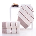 thumbnail image 1 of 100% Cotton 1 Pack Bath Towel Set, Quick Dry, Super Absorbent, Light Weight, Soft, White(33 x 73cm ), 1 of 2
