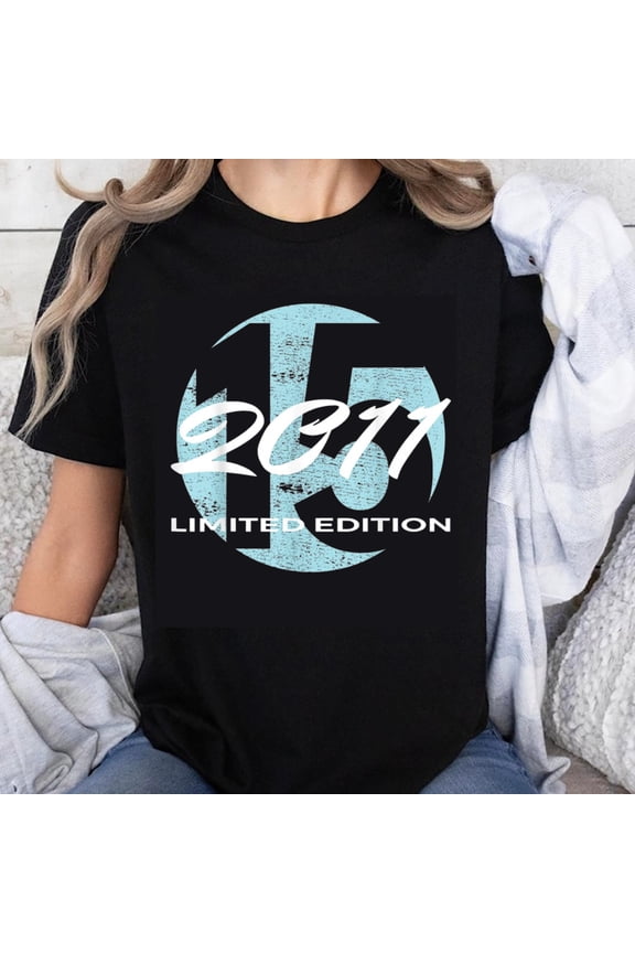 100% Cotton 2011 Limited Edition Logo Design Unisex Casual Streetwear Fashion Graphic T-Shirt