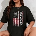 thumbnail image 1 of 100% Cotton Unisex We The People 250 Years of Freedom 1776-2026 250th Birthday T-Shirt, 1 of 5