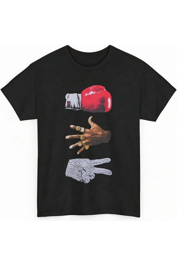 100% Cotton - 3 Mikes Graphic T Shirt For Men Tyson Jackson Short Sleeve Tees