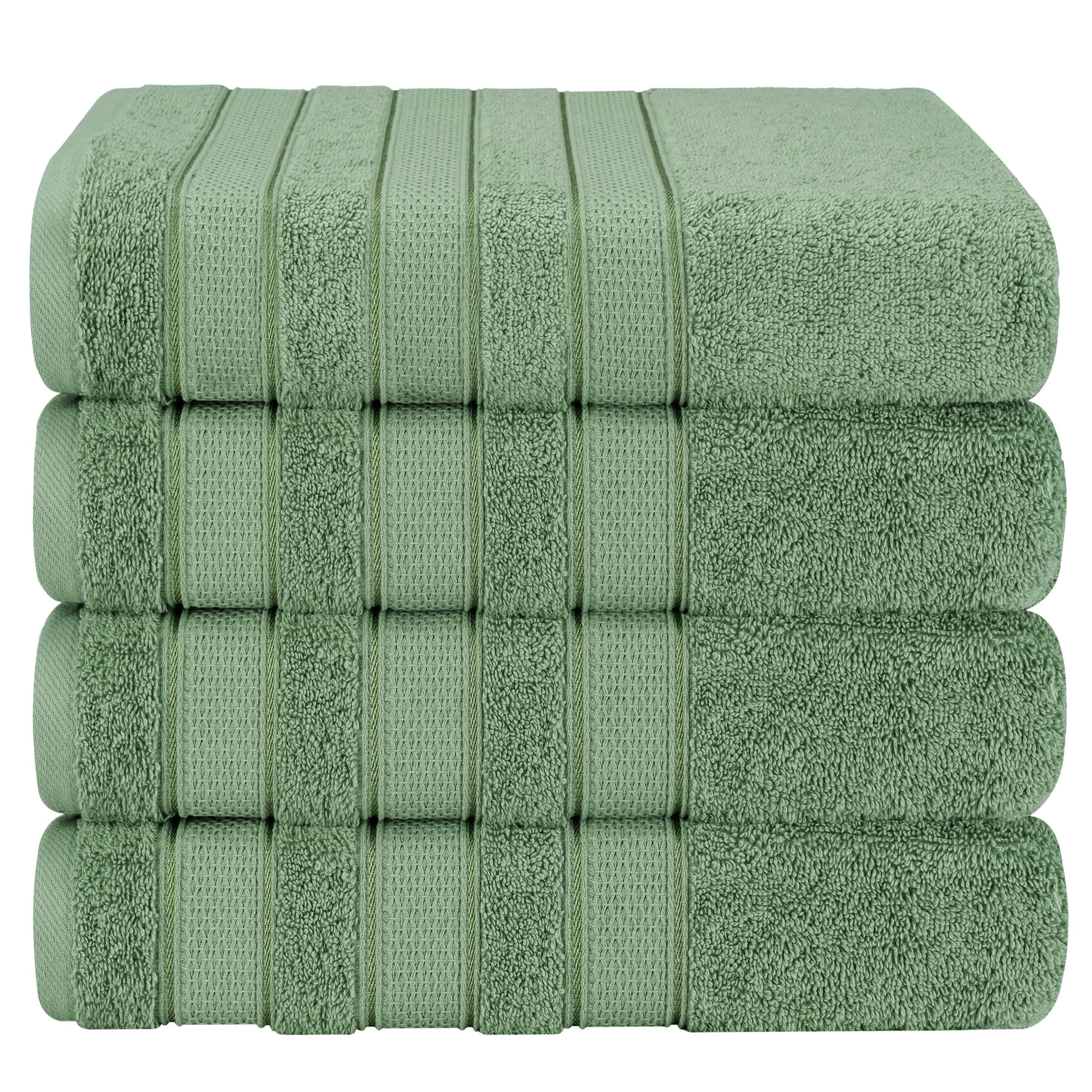 American Soft Linen 4-Piece Luxury Turkish Bath Towel Set - Walmart.com