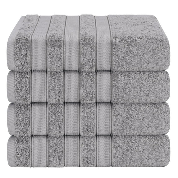American Soft Linen 4-Piece Luxury Turkish Bath Towel Set