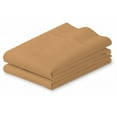 thumbnail image 1 of 100% Cotton 400 Thread Count 2 PC Pillow Cases (Standard/Queen, Mocha), 1 of 2