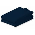 thumbnail image 1 of 100% Cotton 400 Thread Count 2 PC Pillow Cases (Standard/Queen, Navy Blue), 1 of 2