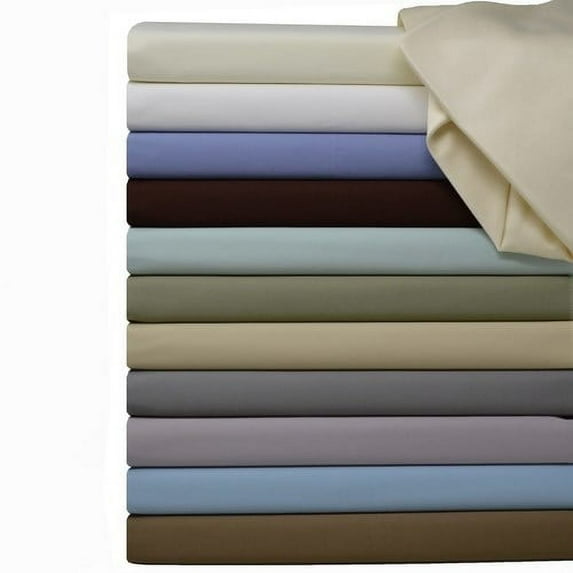 100% Cotton 600 Thread Count Solid Fitted Sheets