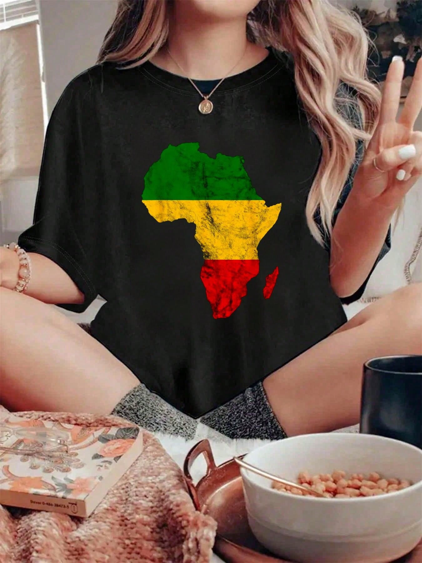 Root Africa Kid Hawaiian Shirt African Map DT02