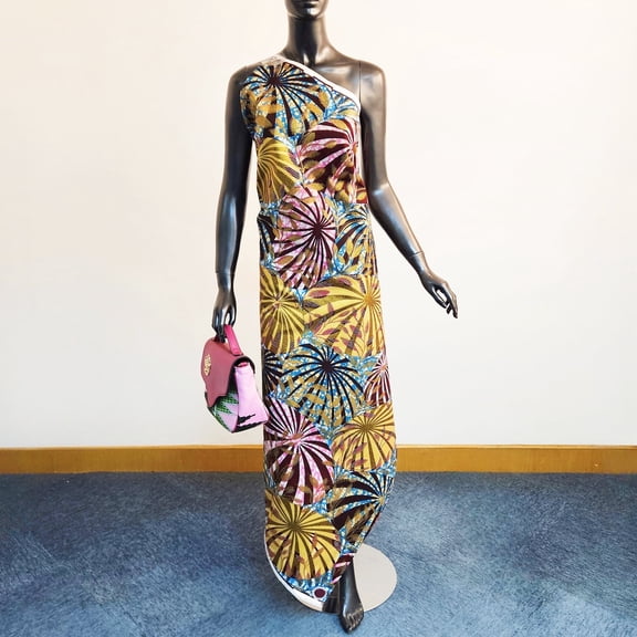 100% Cotton Ankara Wax Printed African Fabric