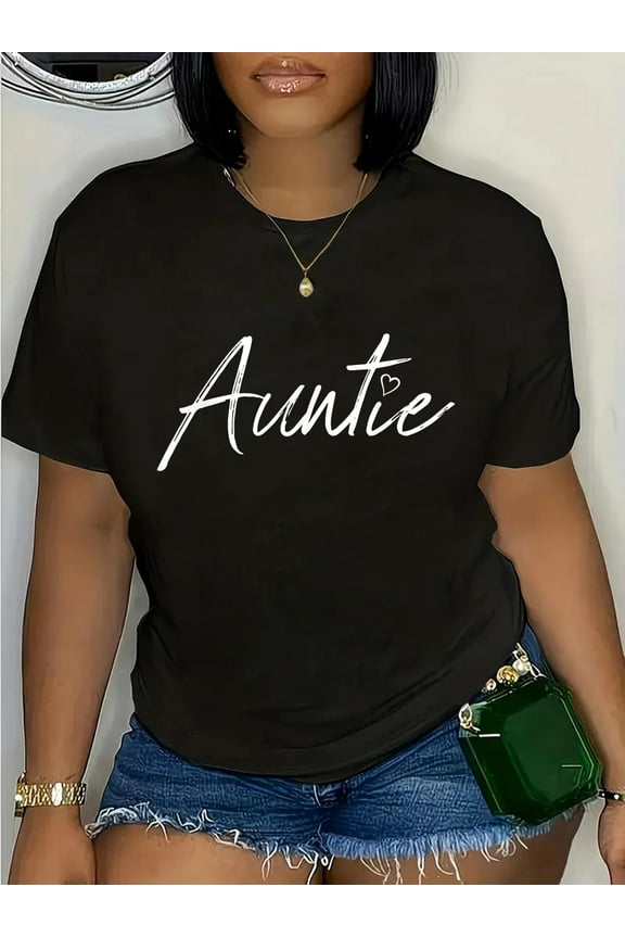 100% Cotton Auntie gifts Auntie T-Shirt