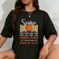 thumbnail image 1 of 100% Cotton Basketball Senior Mom Class Of 2026 Basketball Senior Mother T-Shirt, 1 of 5
