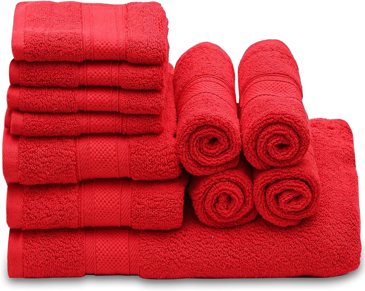 100 Cotton Bath Towel Set For Bathroom Home Spa Gym Shower, Contains 1 Bath Towels 27X54, 2