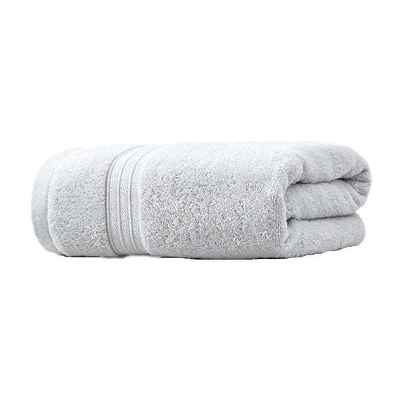 100% Cotton Bath Towels Set of 2, Super Absorbent Quick-Dry Combed Turkish Cotton Large Spa Towels for Home Gym