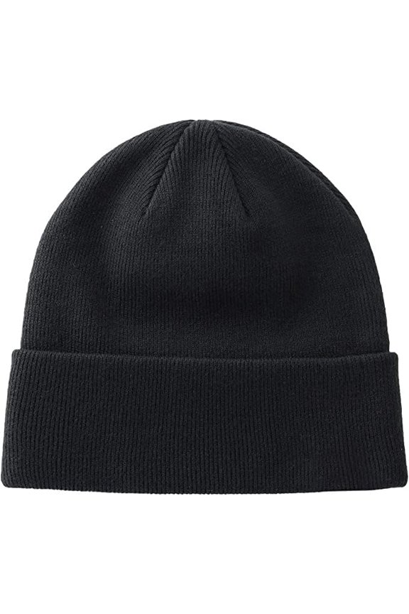 100% Cotton Beanie Hat Knit Winter Hats for Women Men, Slouchy Beanies Cuffed Skull Cap Womens Warm Ski Hat