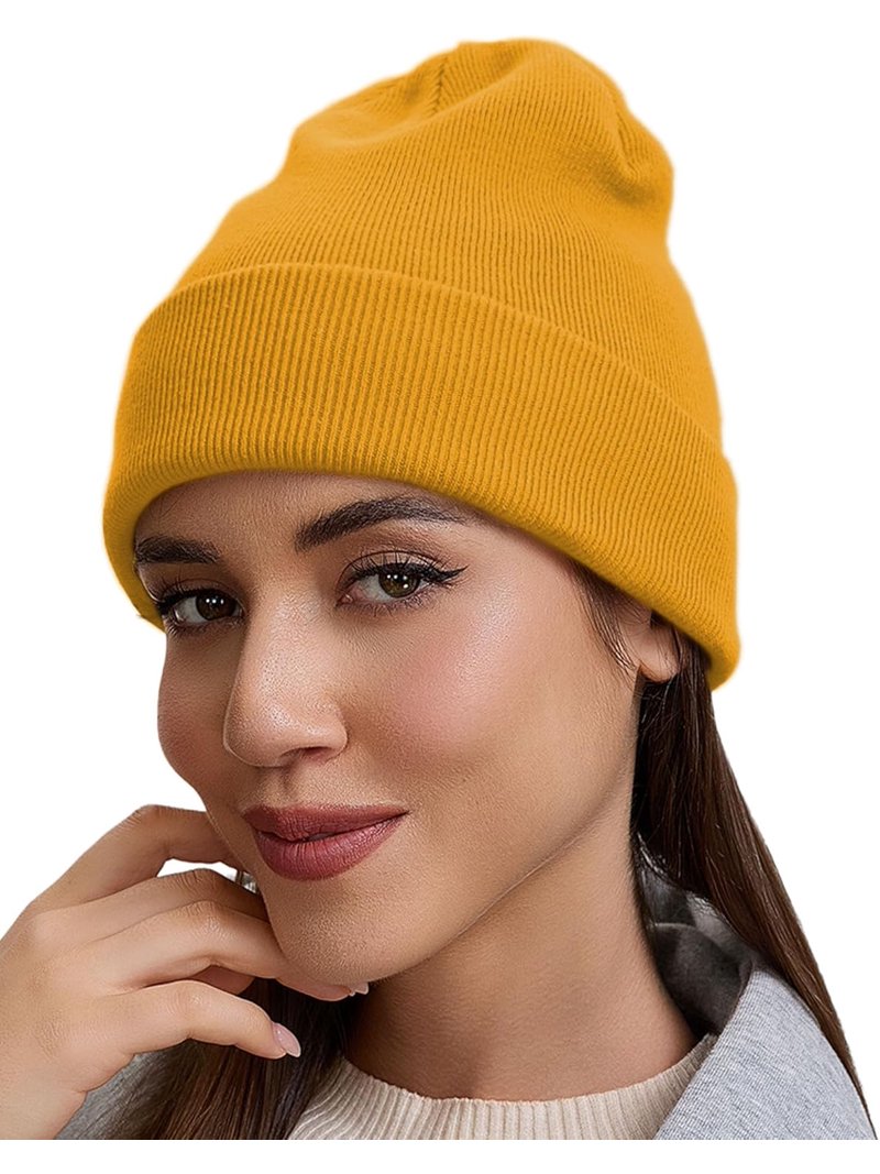 100% Cotton Beanie Hat- Unisex Ultra Soft Winter Warm  display picture 1