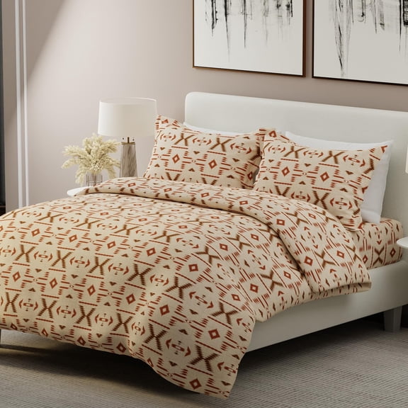 100% Cotton Bedsheet Set For Double Bed - 108 X 108 Inches, Cream | 1 Double Bed Sheet & 2 Pillow Covers - Gift For Weddings Or Birthdays King Size