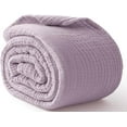 thumbnail image 1 of 100% Cotton Blanket Large 50"x 70", 6 Layers Muslin Blankets, Cooling and Soft Throw Blanket for Bed and Couch, Breathable Quilt Bedspread, Gauze Bedding for Adults, Oatmeal, Beige Linen, 1 of 10