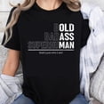 thumbnail image 1 of 100% Cotton Bold Badass Superhuman That's Just Who I Am T-Shirt, 1 of 5
