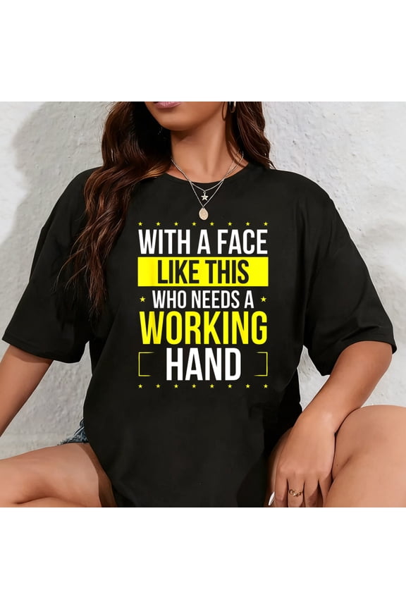 100% Cotton Broken Hand Survivor Funny Hand Broken Surgery Humor T-Shirt