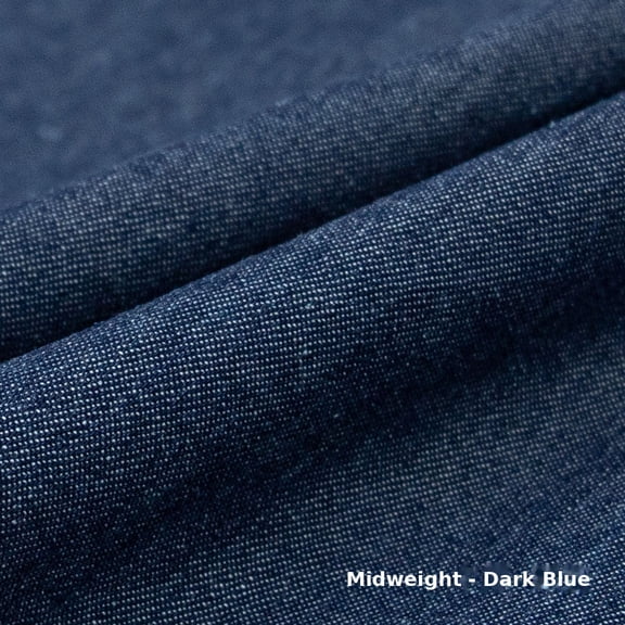 100% Cotton Chambray Fabric by The Yard, Lightweight Woven Fabric for Sewing, Apparel, Crafts and Home Projects