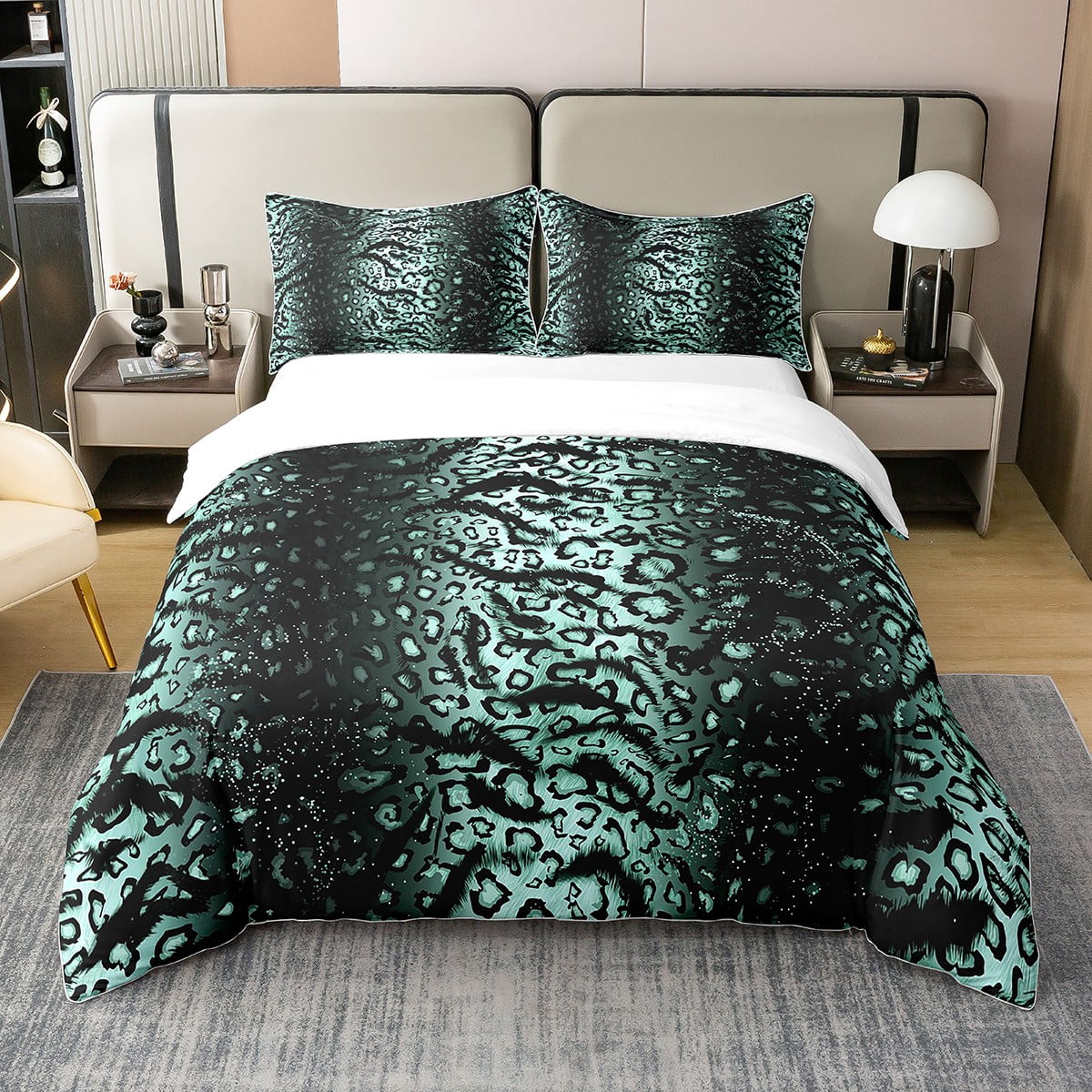 Gorilla Bodyguard Pattern Print Duvet Cover Bedding Set main image 1