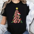 thumbnail image 1 of 100% Cotton Christmas Tree Candy Cane 67 Design Holiday T-Shirt For Women Men Unisex Xmas Party Shirt Funny Festive Wear, 1 of 5
