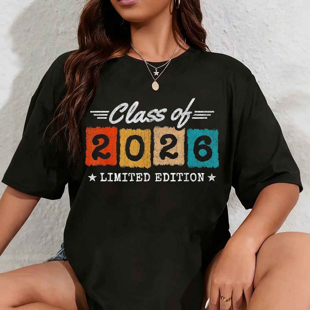 100% Cotton Class of 2026 Graduation - 2026 Graduate - Class of 2026 T ...