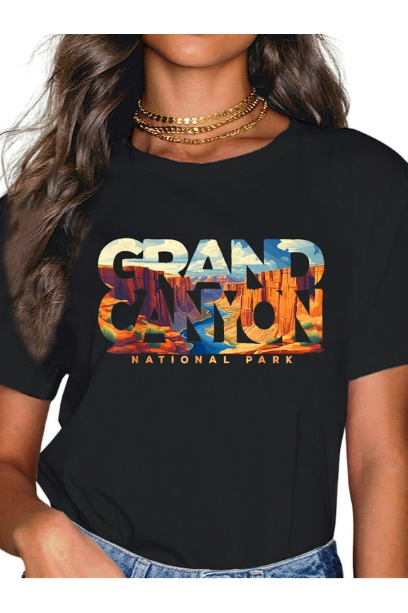 100% Cotton Classic Vintage Grand Canyon National Park T-Shirt