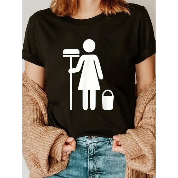 100% Cotton Cleaning Lady T-Shirt