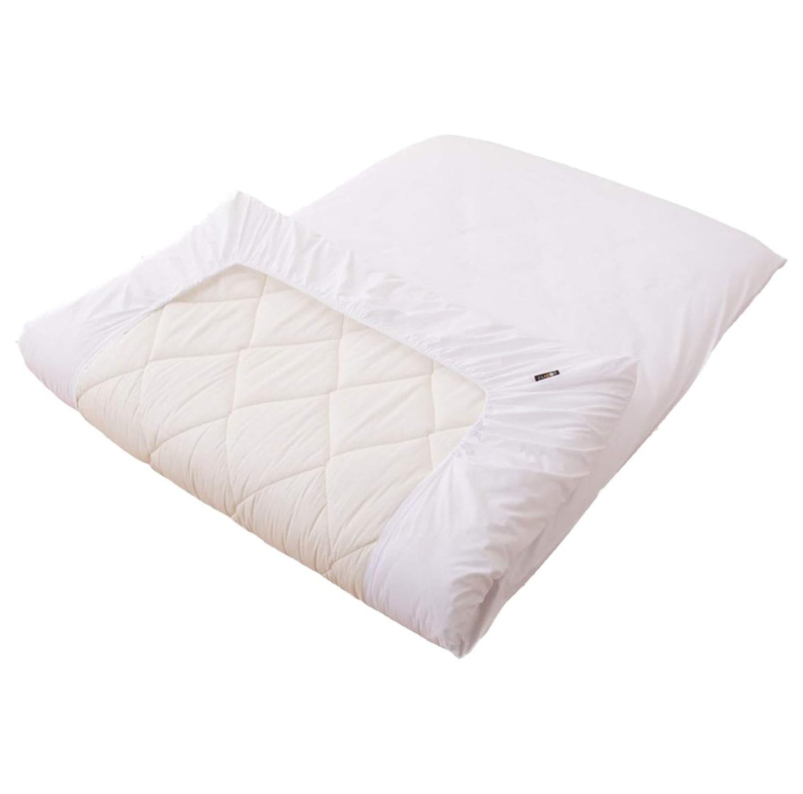 100 Cotton Cover (Elastic Fitted Sheet) for Japanese Futon Mattress EMCOLOR, Full/FullLong