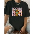 thumbnail image 1 of 100% Cotton Cute Goldendoodle Doodle Dog Mom Design Women T-Shirt.Jpg, 1 of 4